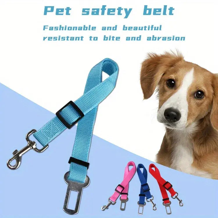 Ceinture de sécurité pour chien - Voyage en voiture en toute sécurité et confort - Les animaux connectés 🐕📱