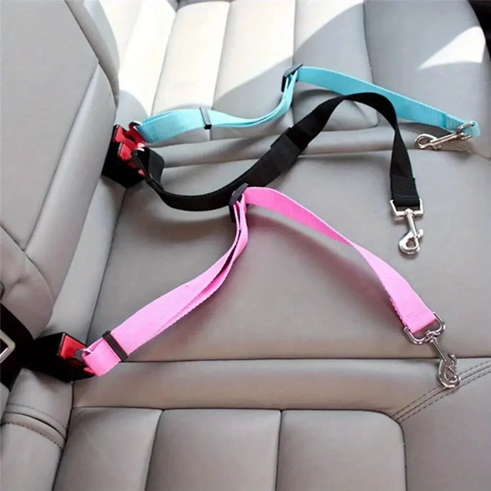 Ceinture de sécurité pour chien - Voyage en voiture en toute sécurité et confort - Les animaux connectés 🐕📱