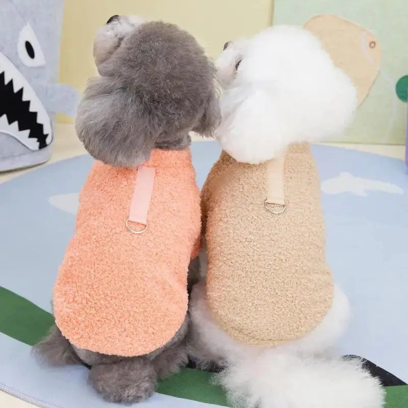 Pull en polaire pastel pour animaux : la douceur à l’état pur - Les animaux connectés 🐕📱