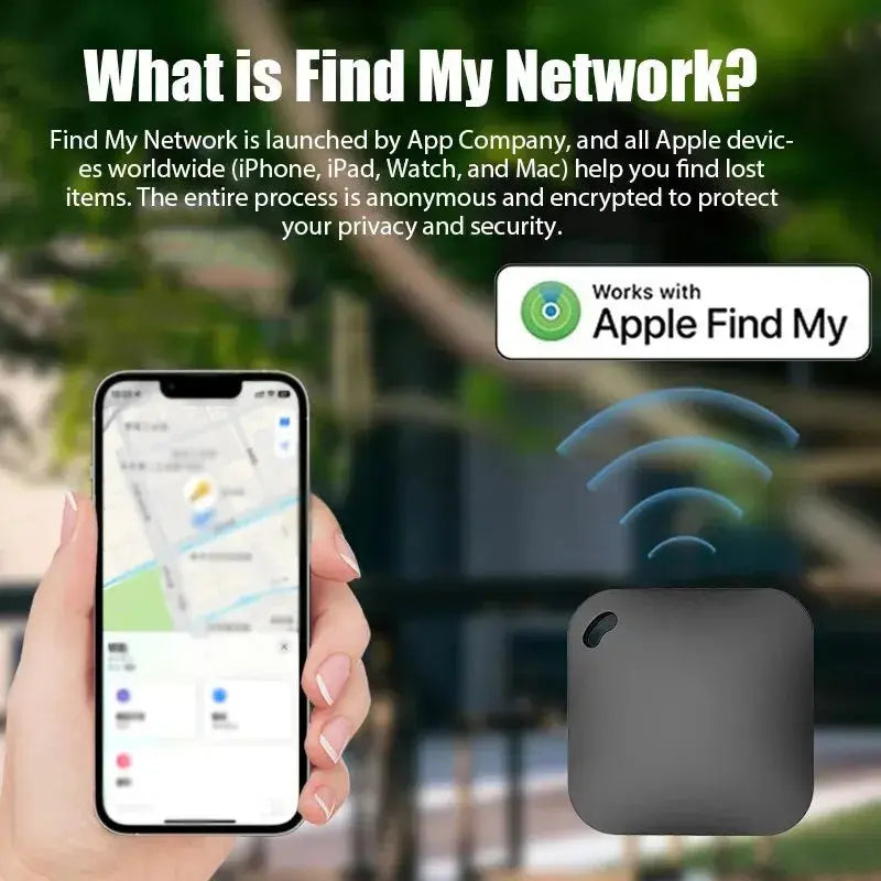 Smart Bluetooth GPS Tracker Work with Apple Find My APP ITag Anti Lost Reminder Device MFI Rated Locator Car Key Pet Kids Finder Les animaux connectés 🐕📱