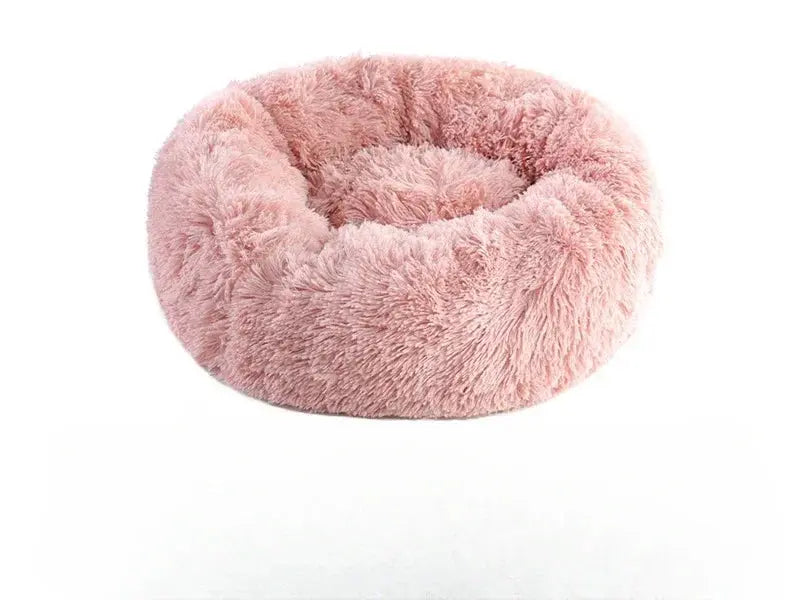 Home Plush Pet Nest Winter Cat Nest Dog Nest Warm Detachable and Washable Round Cat Nest Pet Bed Seasonal Universal Decoration Les animaux connectés 🐕📱