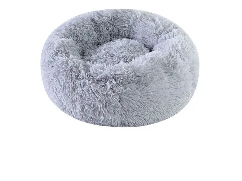 Home Plush Pet Nest Winter Cat Nest Dog Nest Warm Detachable and Washable Round Cat Nest Pet Bed Seasonal Universal Decoration Les animaux connectés 🐕📱