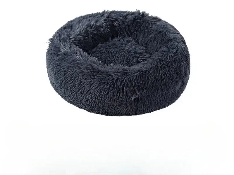 Home Plush Pet Nest Winter Cat Nest Dog Nest Warm Detachable and Washable Round Cat Nest Pet Bed Seasonal Universal Decoration Les animaux connectés 🐕📱