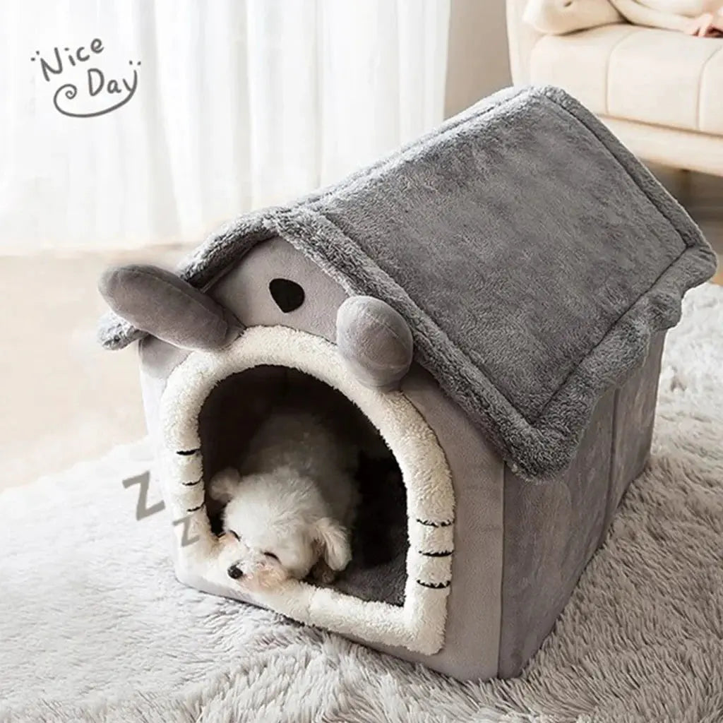 Folding houses for small and medium sized dogs and cats, mattresses, pet products, puppy baskets, winter kennels Les animaux connectés 🐕📱