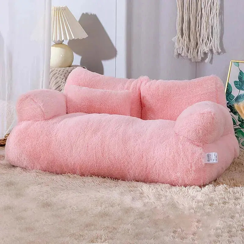 Luxury Cat Bed Sofa Winter Warm Cat Nest Pet Bed for Small Medium Dogs Cats Comfortable Plush Puppy Bed Pet Supplies Les animaux connectés 🐕📱