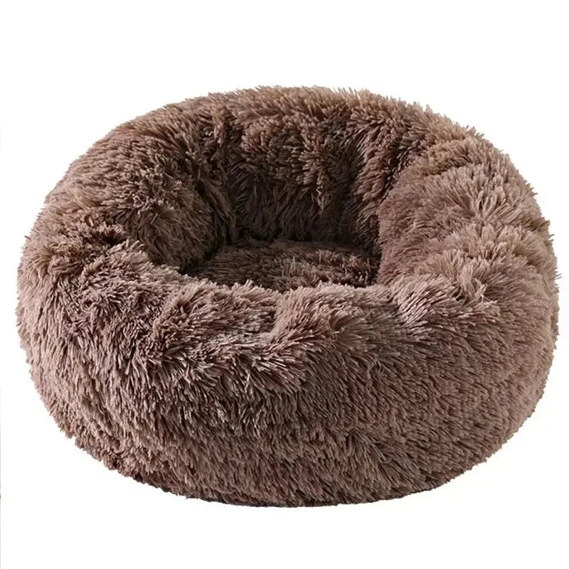 Home Plush Pet Nest Winter Cat Nest Dog Nest Warm Detachable and Washable Round Cat Nest Pet Bed Seasonal Universal Decoration Les animaux connectés 🐕📱