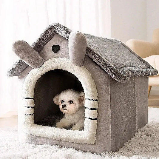 Folding houses for small and medium sized dogs and cats, mattresses, pet products, puppy baskets, winter kennels Les animaux connectés 🐕📱